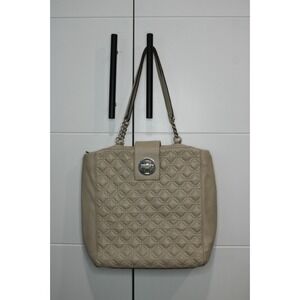 Kate Spade Subtle Tote‎ Off Shoulder Hobo Stye Biege Handbag- EUC